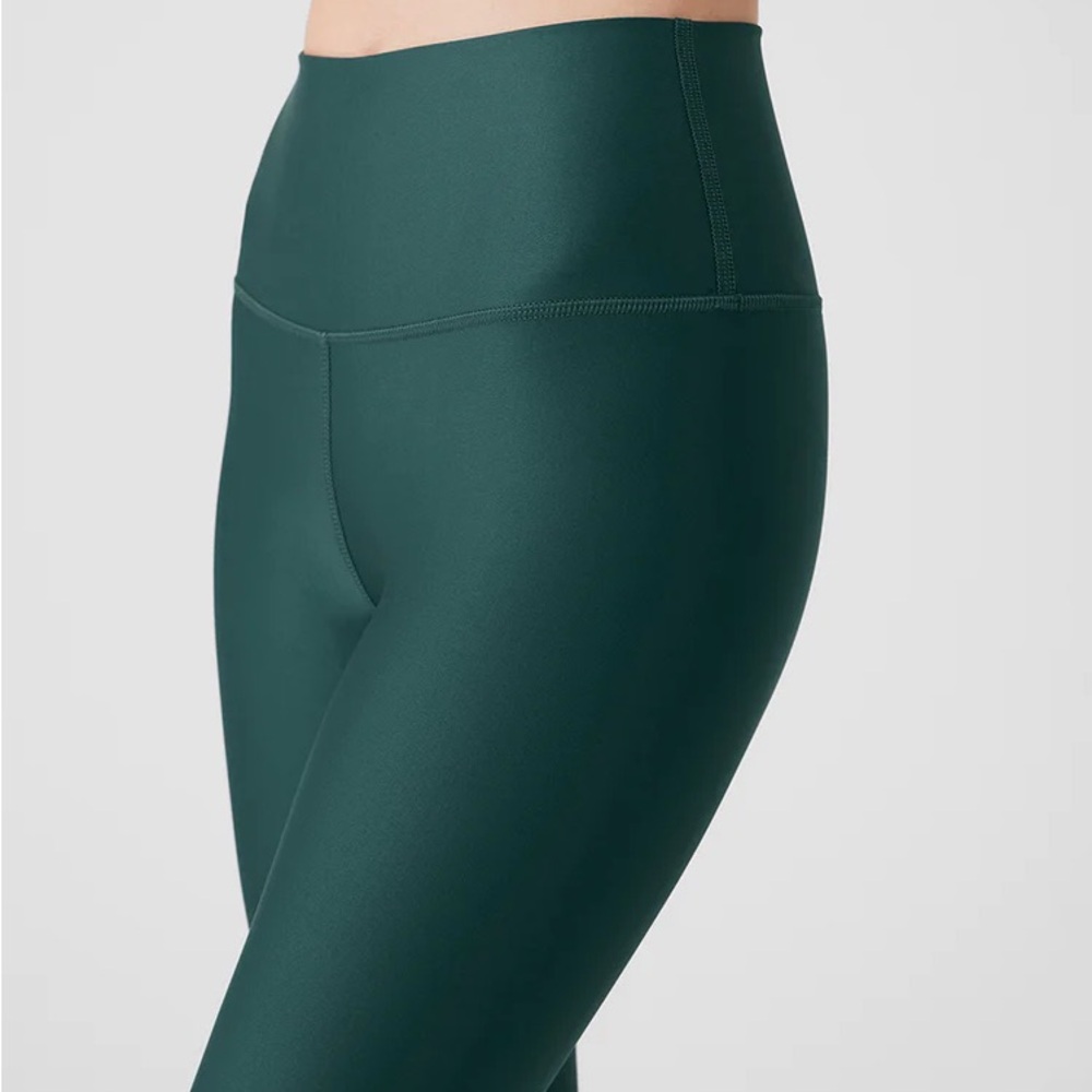 ALO Yoga High-Waist Leggings in Forest Green